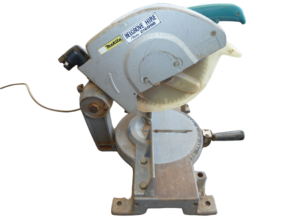 Drop Saw Wood Belgrove Hire
