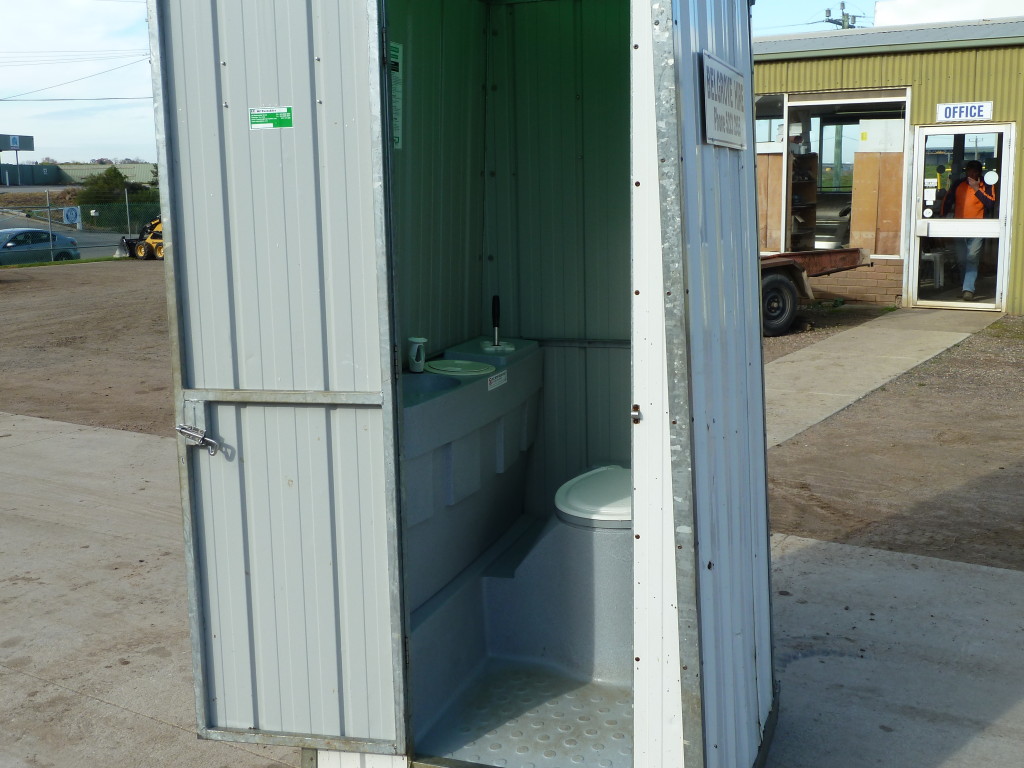 Toilet Tin Belgrove Hire