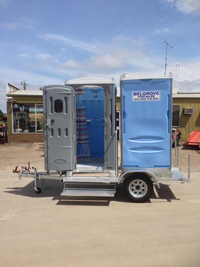 Towable Shower and Toilet Unit Belgrove Hire