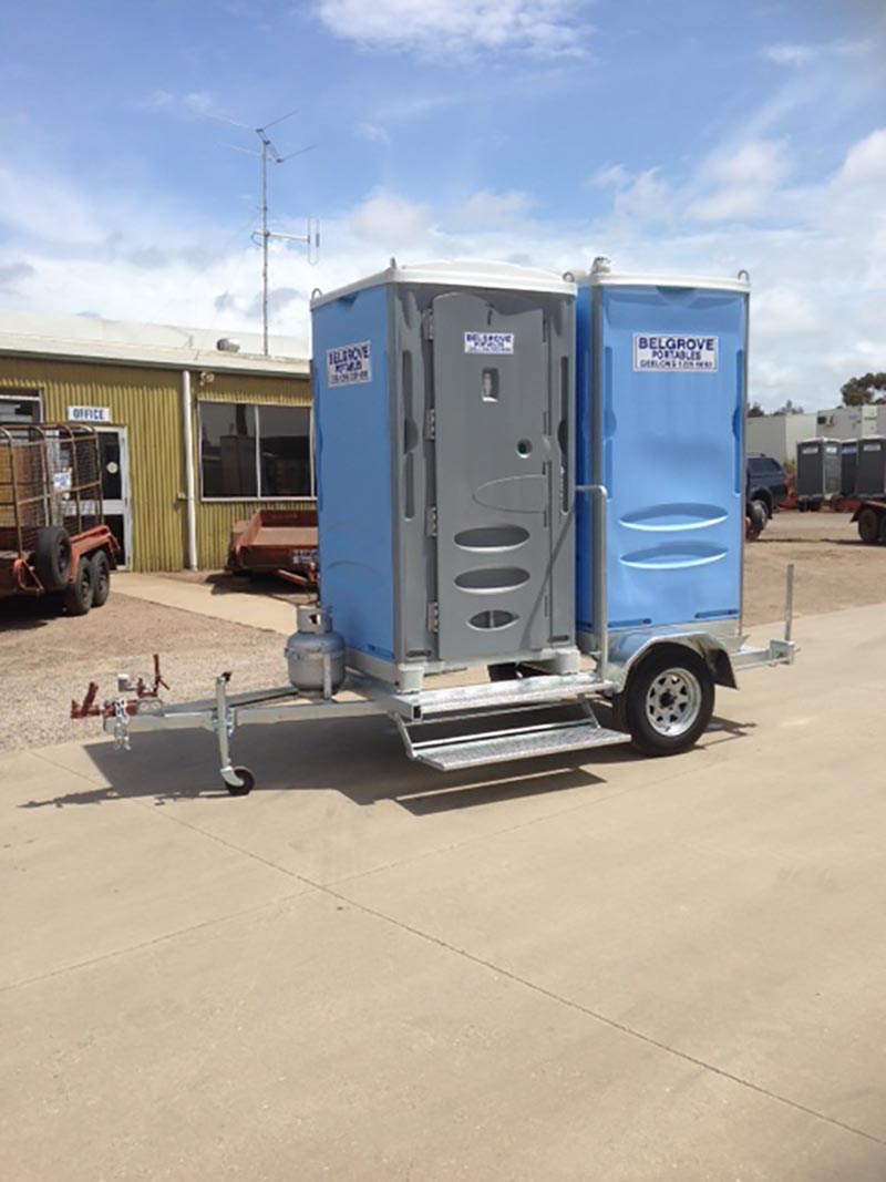 Towable Shower and Toilet Unit Belgrove Hire