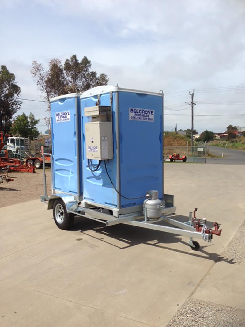 Towable Shower and Toilet Unit Belgrove Hire
