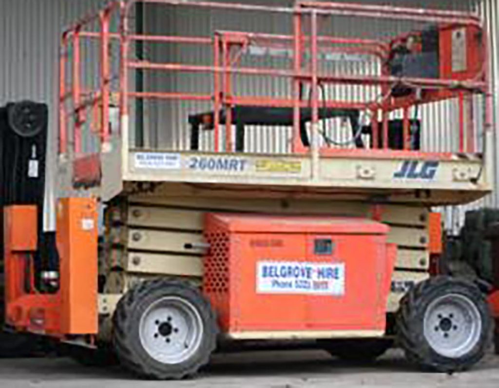 Scissor lift hire Geelong Belgrove Hire