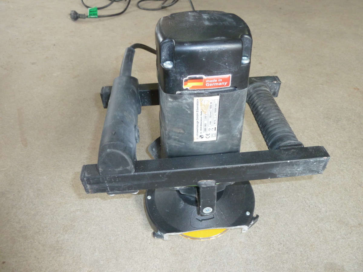 concrete grinder 5 dual handle