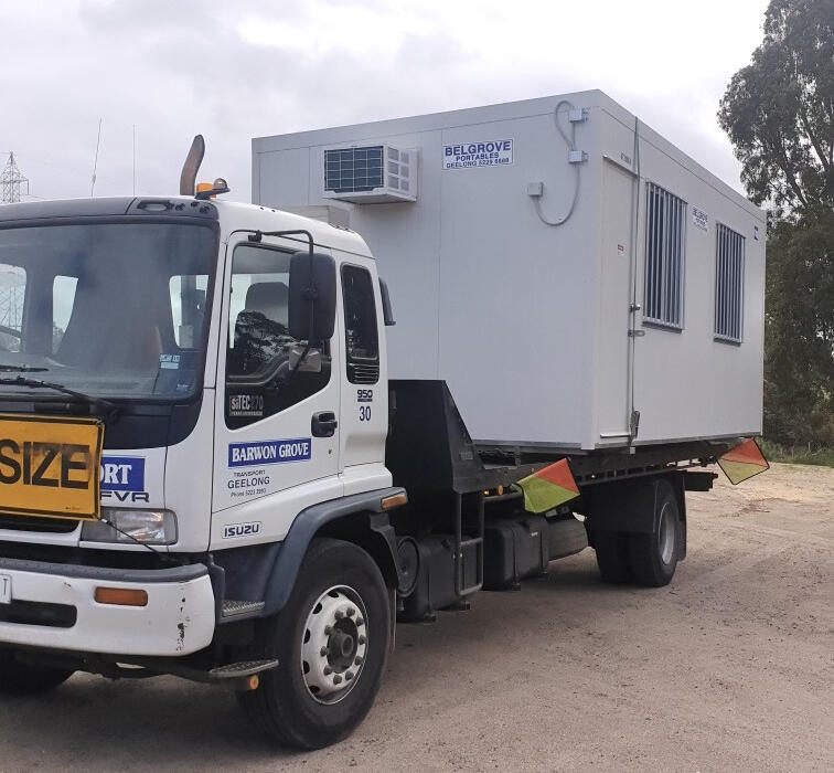 Belgrove Hire offer tilt tray truck deliveries