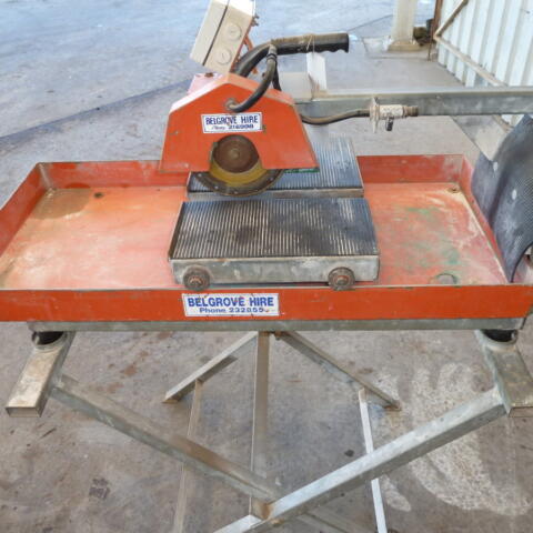 Tile Saw - Electric - Diamond Blade