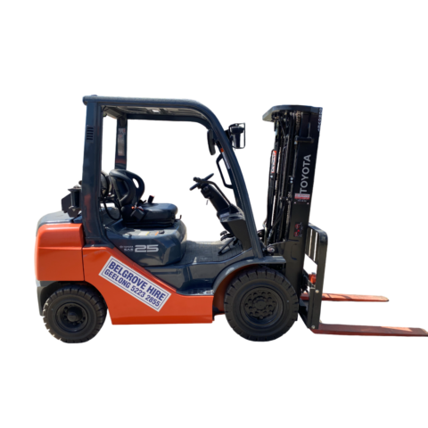 2.5T Forklift for hire in Geelong and the Surfcoast