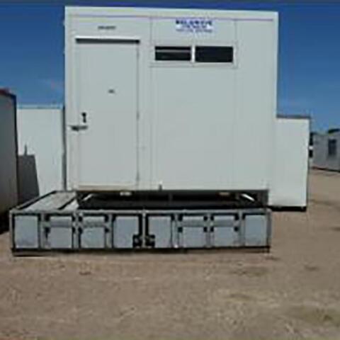 3 Closet Toilet Block With Holding Tank