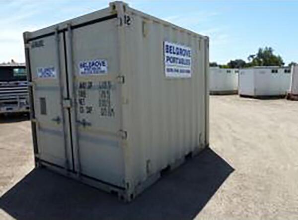Container 2.4m x 2.4m (8ft)