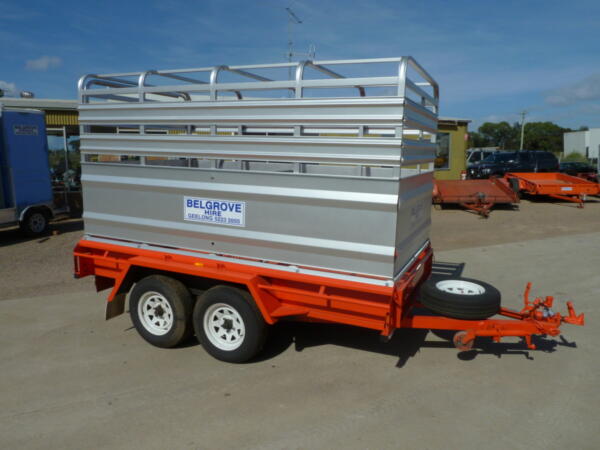 Trailer - Tandem - Stock Crate 10' x 5'