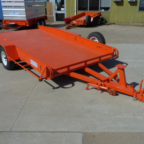 Car Carrier with Ramps