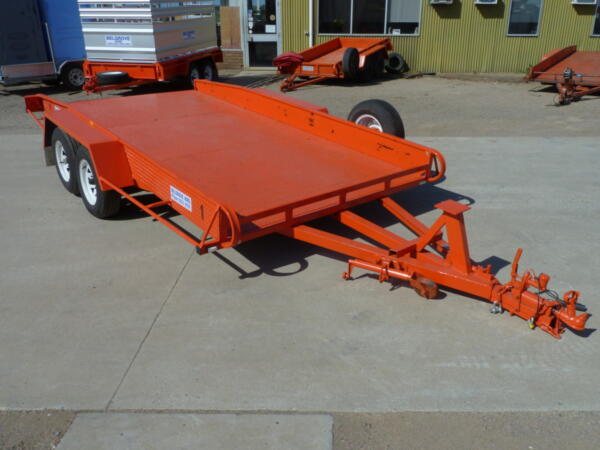 Car Carrier with Ramps