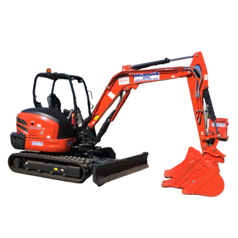 Kubota KX040- 4T Excavator